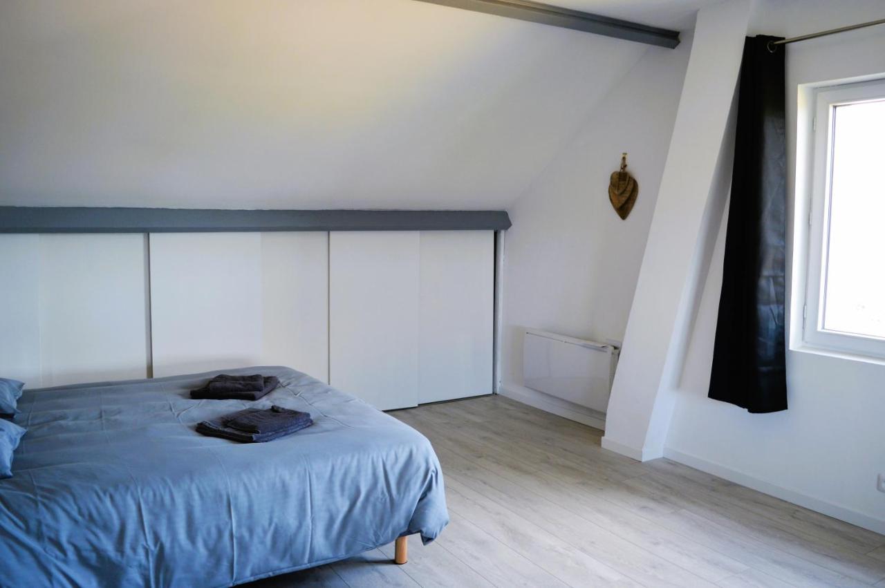 La Maison Penchee, Avec Jardin A 50M De La Plage Asnelles Buitenkant foto