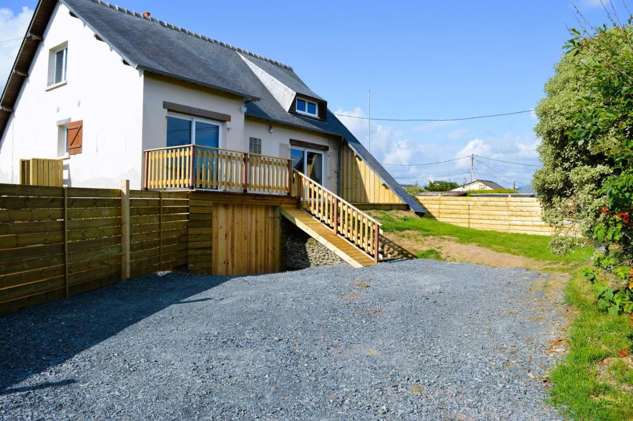 La Maison Penchee, Avec Jardin A 50M De La Plage Asnelles Buitenkant foto