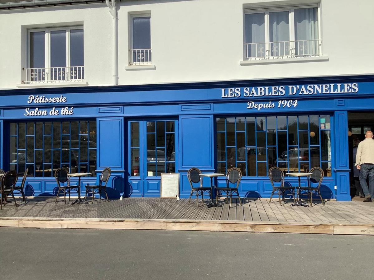 La Maison Penchee, Avec Jardin A 50M De La Plage Asnelles Buitenkant foto